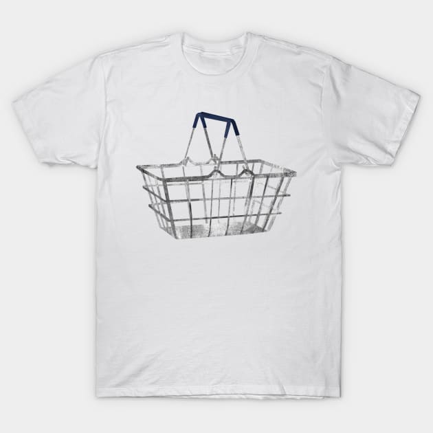 Shopping Basket T-Shirt by Babban Gaelg